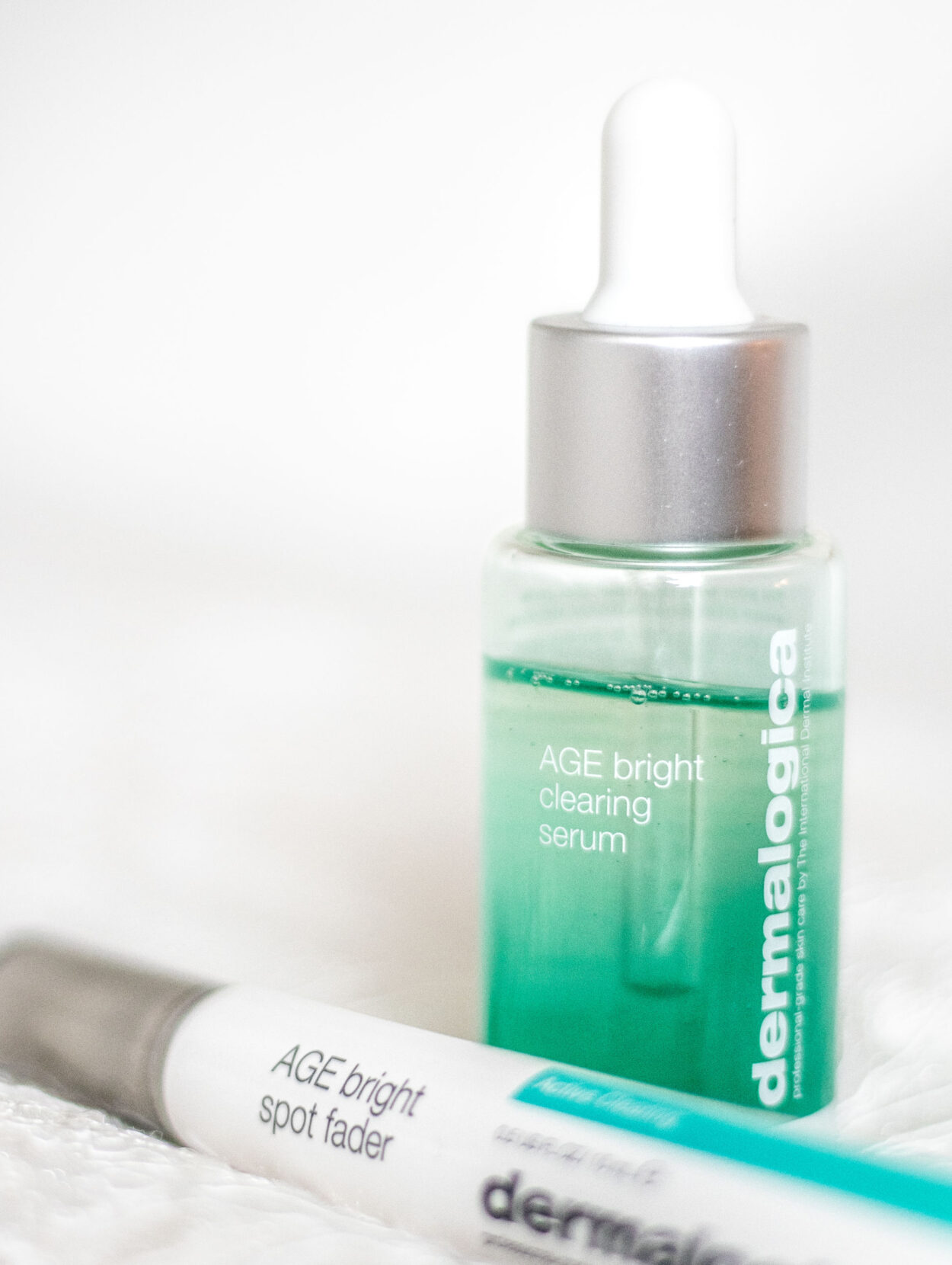Dermalogica AGE Bright Clearing Serum and Spot Fader
